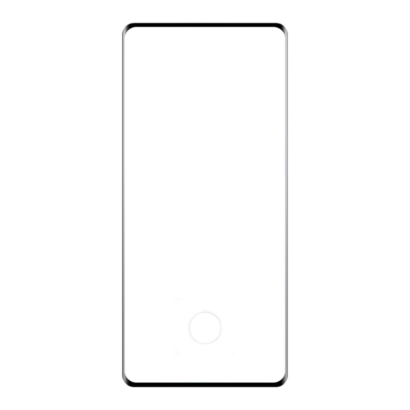 MX » Folie Clear » Samsung S20 Plus, TempeRed Glass, Fingerprint, Clear, Black frame