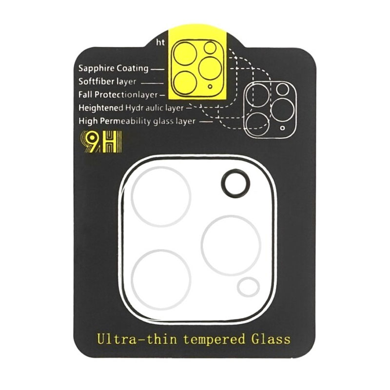 MX Full » Folie Camera » iPhone 11 Pro / 11 Pro Max – Full Cover, Clear/Black