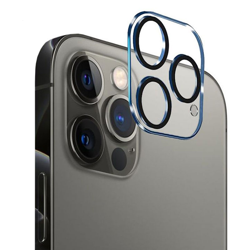 MX Full » Folie Camera » iPhone 12 Pro Max / 12 Pro – Full Cover, Clear/Black