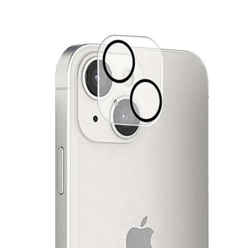 MX Full » Folie Camera » iPhone 13 / 13 Mini – Full Cover, Clear/Black