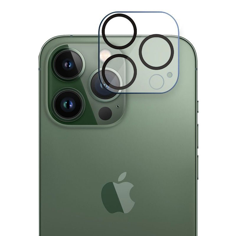 MX Full » Folie Camera » iPhone 15 Pro Max – Full Cover, Clear/Black