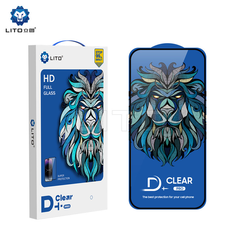 Lito » Folie D+ Pro Clear » iPhone 11 / iPhone Xr, Black frame