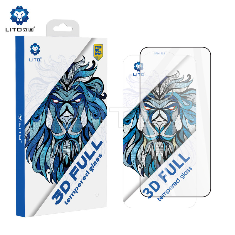 Lito » Folie 2.5D FullGlue » Samsung S23 Plus / S22 Plus, FullGlass 9H, Clear/Black