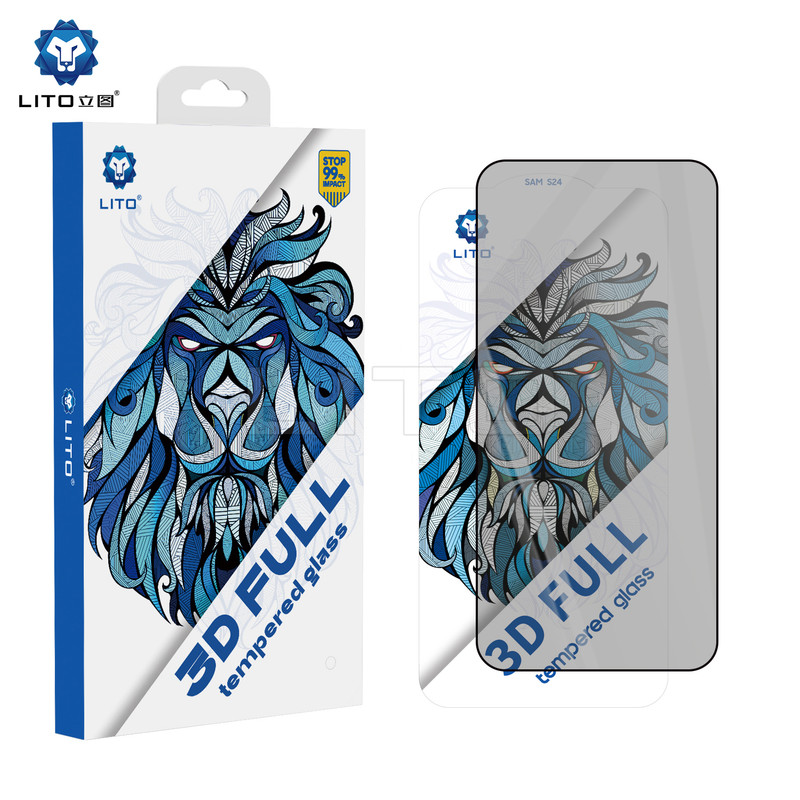 Lito » Folie 2.5D Privacy » Samsung S24 Plus, Thin Glass 9H, AntiSpy