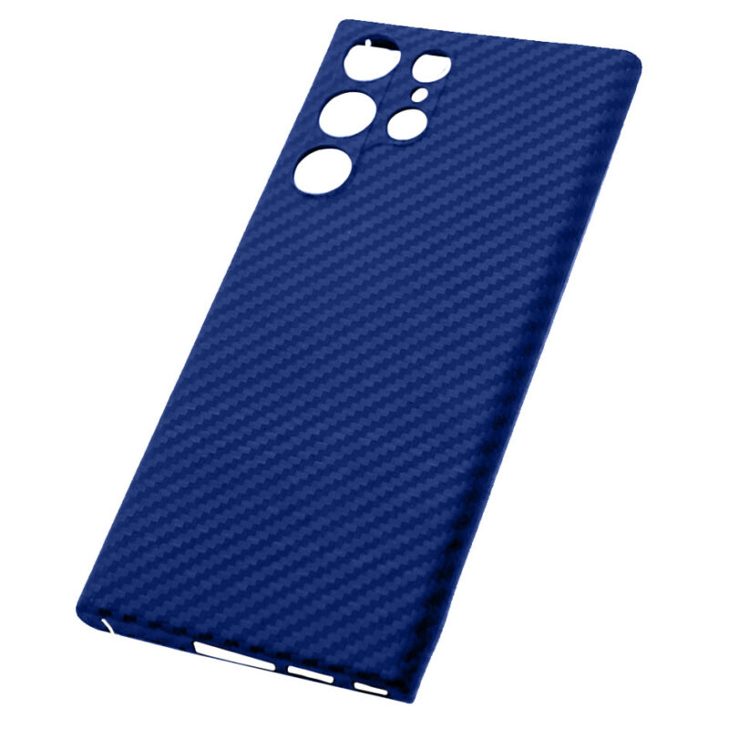 Husa Kevlar » Samsung S21 Ultra, Aramid Fiber, UltraThin, Blue