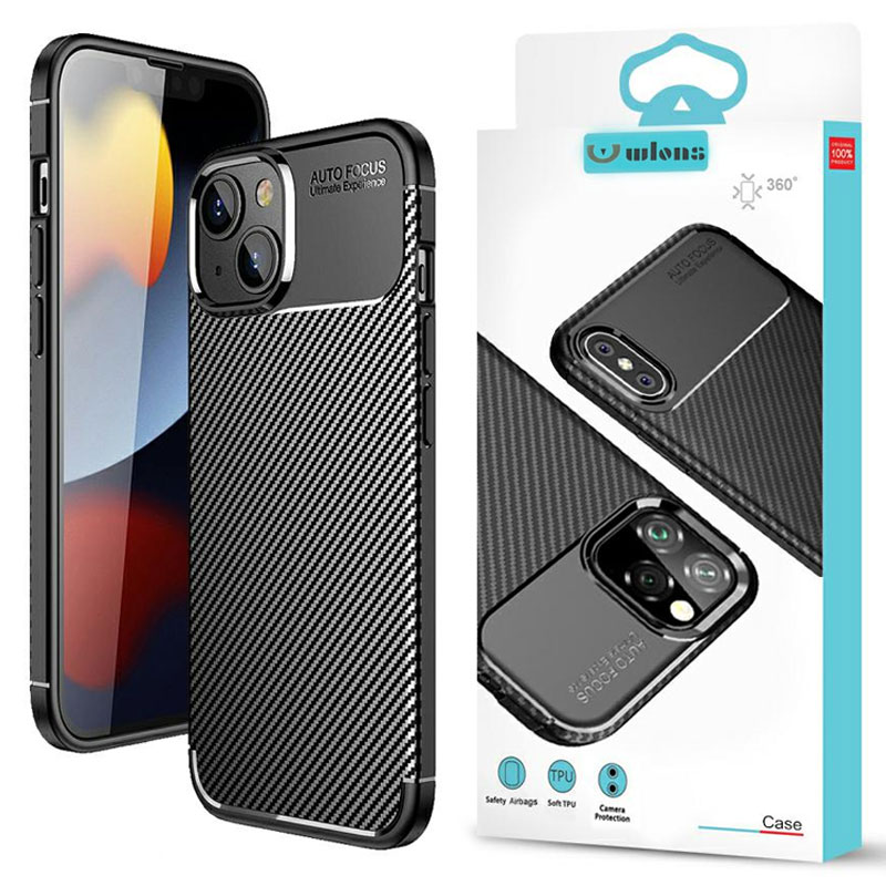 Husa AutoFocus » Xiaomi Redmi A5 4G, Carbon Grain, Black