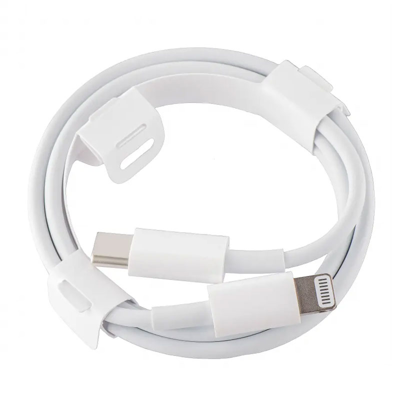 OEM (MX0K2X) – Cablu Date si Incarcare, USB-C la Lightning, 20W, 1m, White [bulk]