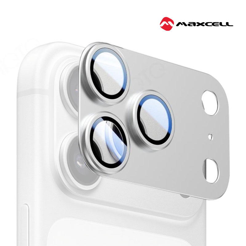 MXC » Folie Camere » iPhone 17 Pro – KIT, FullGlue Cover, Metallic » SILVER