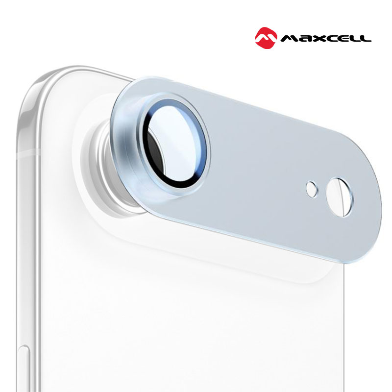 MXC » Folie Camere » iPhone 17 Air – KIT, FullGlue Cover, Metallic » BLUE