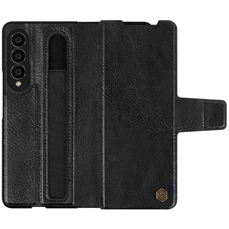 Husa Nillkin » Samsung Z Fold 4, Aoge, PC Leather, Black