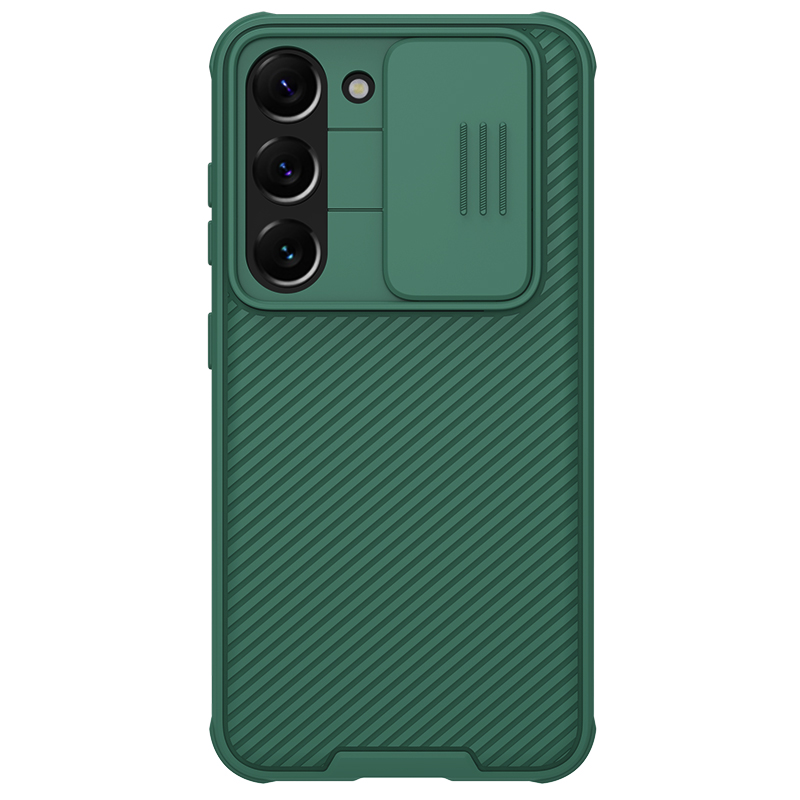Husa Nillkin » Samsung S23, CamShield Pro, TPU, Deep Green