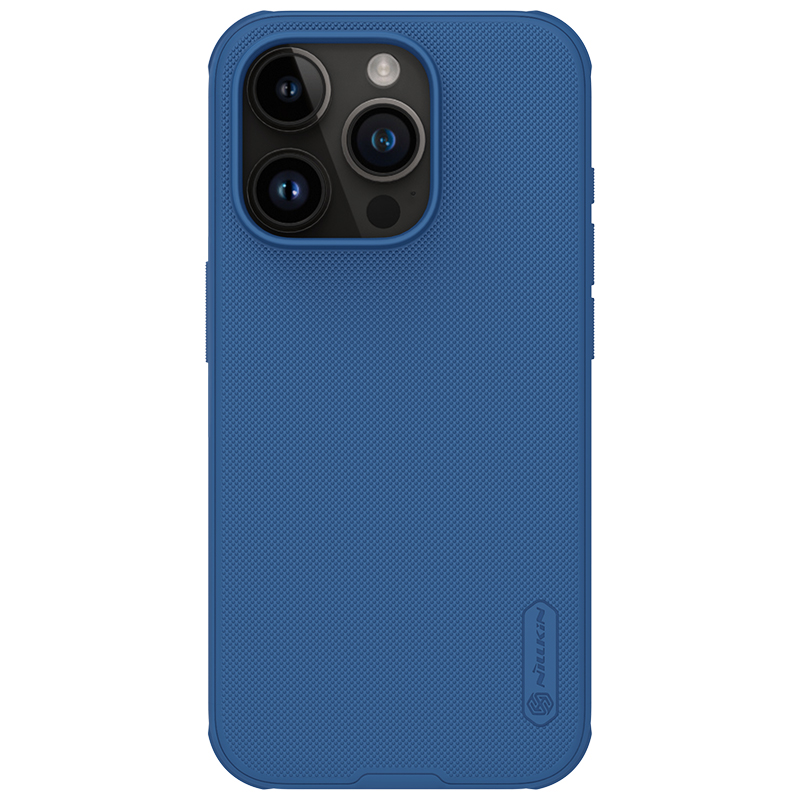 Husa Nillkin » iPhone 15 Pro, Frosted Series, PVC, Blue