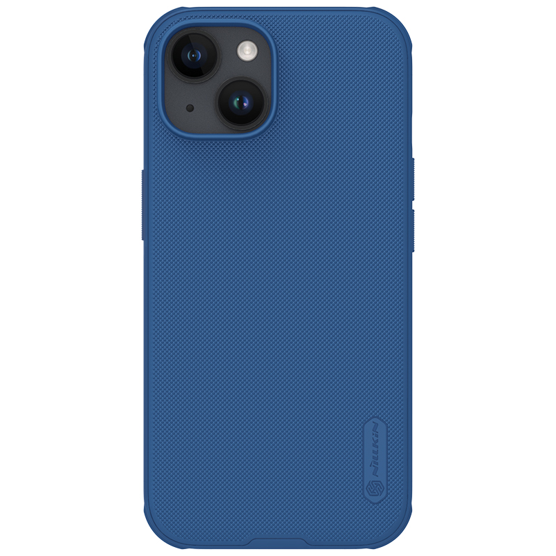 Husa Nillkin » iPhone 15 Plus, Frosted Series, PVC, Blue