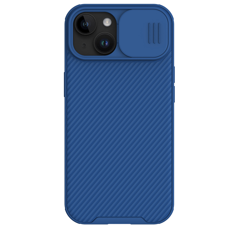 Husa Nillkin » iPhone 15, CamShield Pro, TPU, Blue