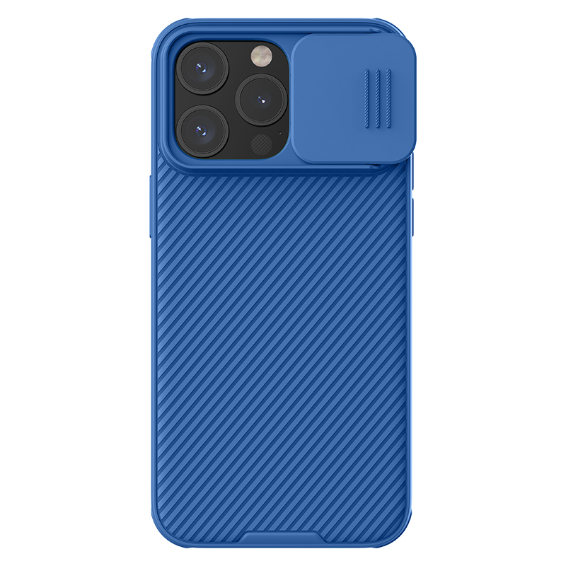 Husa Nillkin » iPhone 15 Pro Max, CamShield Pro, TPU, Blue