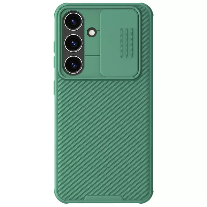 Husa Nillkin » Samsung S24, CamShield Pro, TPU, Deep Green