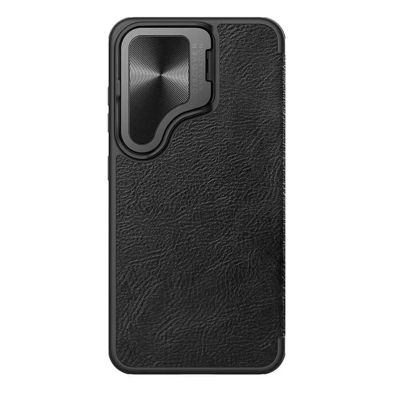 Husa Nillkin » Samsung S24, Qin Leather, PC Leather, Black