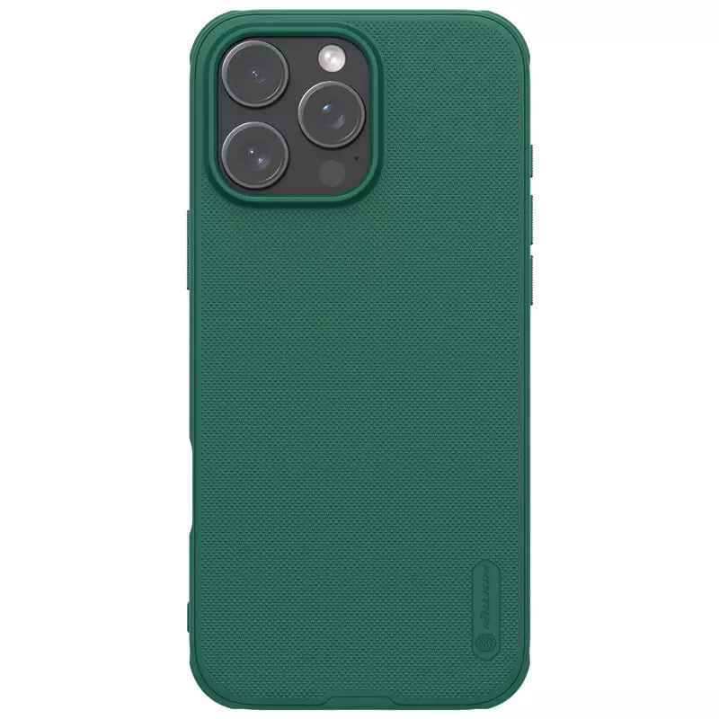 Husa Nillkin » iPhone 16 Pro Max, Frosted Series, PVC, Deep Green
