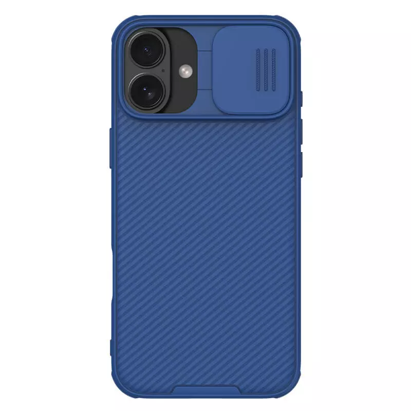 Husa Nillkin » iPhone 16, CamShield Pro, TPU, Blue