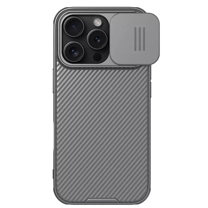 Husa Nillkin » iPhone 16 Pro, CamShield Pro, TPU, Gray