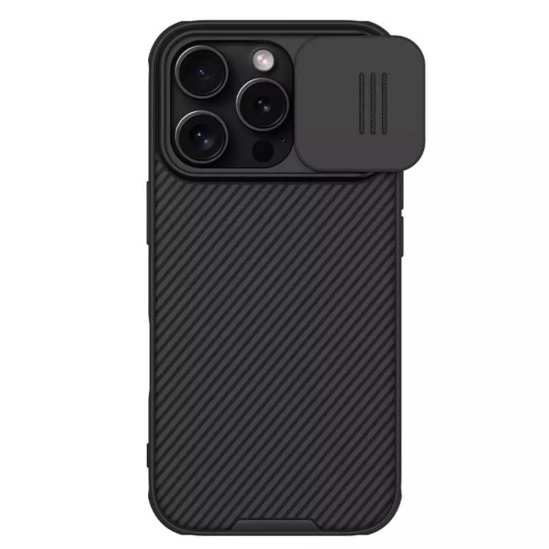 Husa Nillkin » iPhone 16 Pro Max, CamShield Pro, TPU, Black