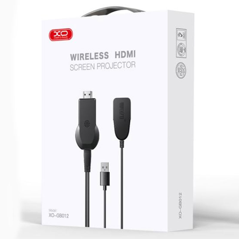 XO (GB012) – Cablu Audio si Video, HDMI la USB-A, Apple Wireless Convertor,, Black