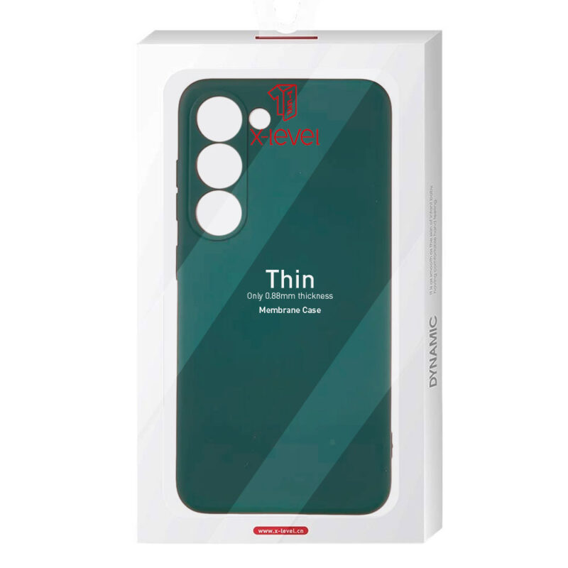 Husa X-Level Thin – Xiaomi 11T – MicroFiber, Dark Green