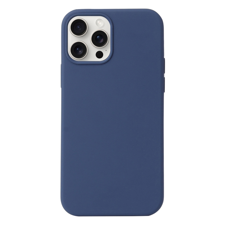 Husa X-Level Thin – iPhone 16 Pro – MicroFiber, Navy Blue