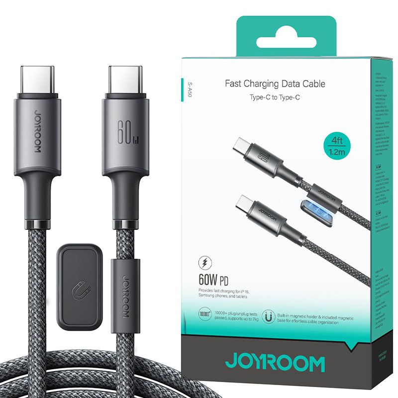 Joyroom (S-A50) » Cablu Date si Incarcare, USB-C la Lightning, 3A, Fast, 1.2m, GRAY