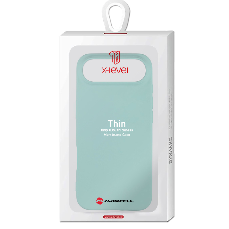 Husa X-Level » iPhone 17 Air, Thin Series, SoftTouch, TURQUOISE