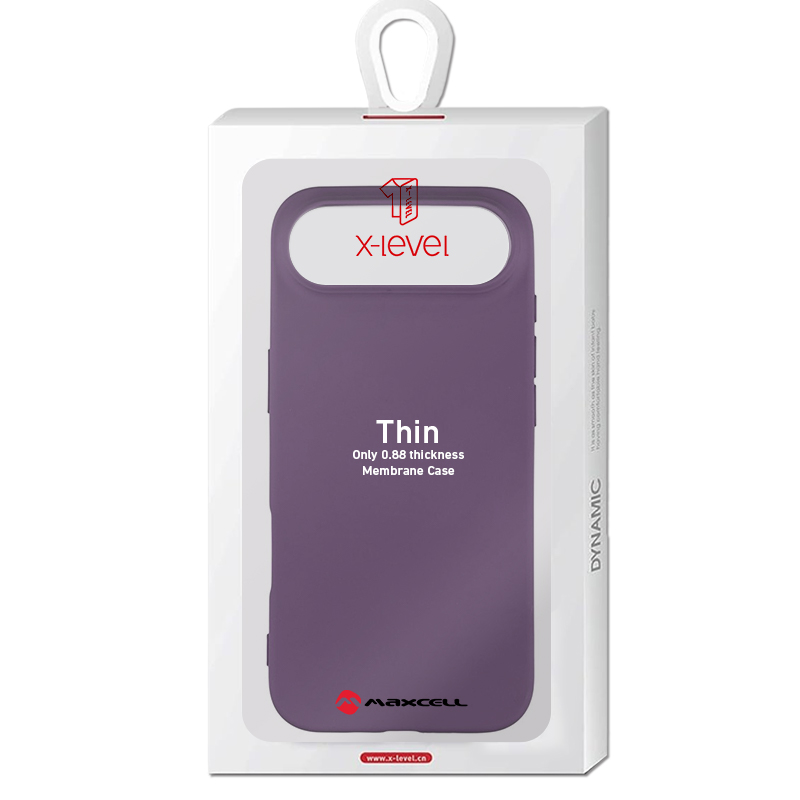 Husa X-Level » iPhone 17 Air, Thin Series, SoftTouch, PURPLE