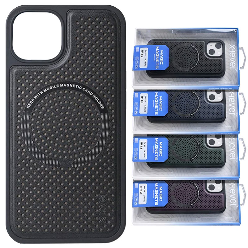 Husa X-Level Magic – iPhone 13 Pro – MagSafe, SoftTouch, Black