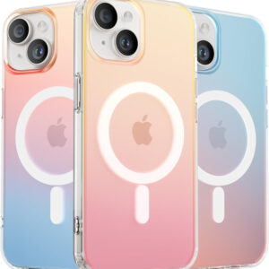 Husa iPefet Shift, iPhone 13 Pro, Kevlar Pattern, cu MagSafe, Acryl, Aurora Yellow