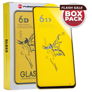 Fairy » Clear » Folie Xiaomi Redmi 12C - 6D Full Cover, frame BLACK