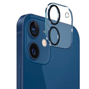 MX Full » Folie Camera » iPhone 12 / 12 Mini - Full Cover, Clear/Black