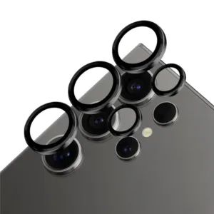 MX Full » Folie Camera » Samsung S24 Ultra - Full Cover, Clear/Black