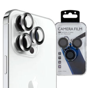 MX » Folie Camere » iPhone 14 Pro Max / 14 Pro - Lens KIT, Silver
