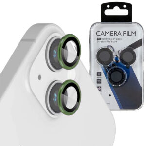 MX » Folie Camere » iPhone 15 Plus / 15 - Lens KIT, Green