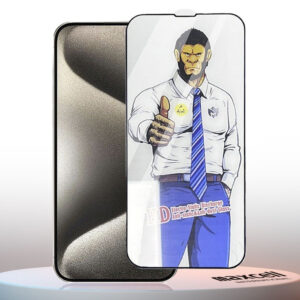 ESD » Clear » Folie iPhone 17 Pro - AntiStatic Glass, AntiDust » Black frame