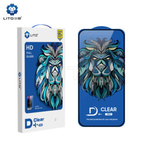 Lito » Folie D+ Pro Clear » iPhone 14 Pro, Black frame