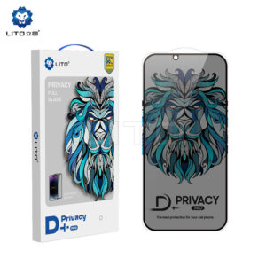 Lito » Folie D+ Pro Privacy » iPhone 14 Plus / 13 Pro Max, Black frame