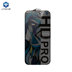 Lito » Folie HD Privacy » iPhone 12 Pro Max - AntiSpy, Black contur [set 10 buc]