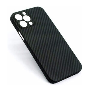 Husa Kevlar » iPhone 15 Plus, Aramid Fiber, UltraThin, Black