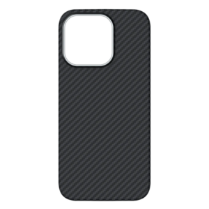 Husa Kevlar » iPhone 16 Pro, Aramid Fiber, MagSafe UltraThin, Black [M]