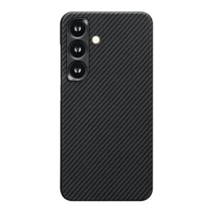 Husa Kevlar » Samsung S25 Plus, Aramid Fiber, MagSafe UltraThin, Black [M]