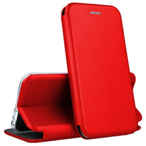 Husa Flip » iPhone 13 Pro, Magnetic Shell, Red