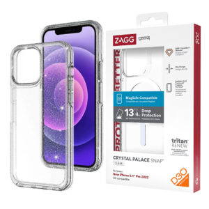 Husa gear4 » iPhone 14 Plus - ShockProof, Clear/Glitter