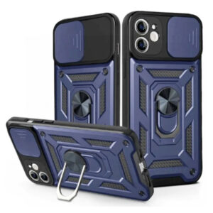 Husa Armor » Honor X8A, CamSlide, Ring Stand, Blue