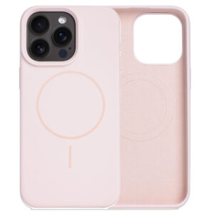 Husa MagThin » iPhone 15 Pro Max, Smooth Soft, MagSafe, Pink