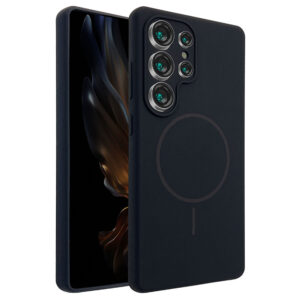 Husa MagThin » Samsung S24, Smooth Soft, MagSafe, Black